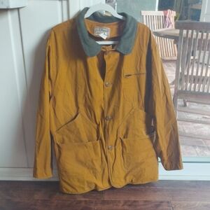 L.L. Bean Military Field Jacket Yellow and Green